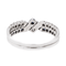 Bague 54 Bague Or blanc Saphir, Diamant 58 Facettes 3124049CN