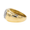 Bague 54 Bague Or jaune, Or blanc Diamant 58 Facettes 3130843CN