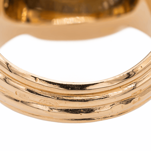 Bague 50.5 Bague en or rose 18 carats et platine sertie de diamants 58 Facettes 3132890RV