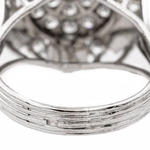 Bague 58 Bague Cocktail Or blanc Diamant 58 Facettes 3148551CN