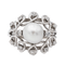 Bague 55 Bague cocktail en or blanc 18 carats avec perle et diamants 58 Facettes 3148552CN