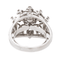 Bague 55 Bague Cocktail Or blanc Perle, Diamant 58 Facettes 3148552CN