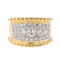 Bague 57 Bague Or jaune, Or blanc Diamant 58 Facettes 3148554CN