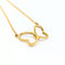 Collier Collier papillon en or jaune 18 carats et diamant 58 Facettes 31487