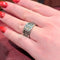 Bague 59 Gucci - Bague Scroll large en or blanc et diamants 58 Facettes 31501