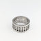 Bague 59 Gucci - Bague Scroll large en or blanc et diamants 58 Facettes 31501