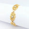 Bracelet Bracelet en or jaune 18 carats serti de diamants 58 Facettes 31503