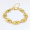Bracelet Bracelet en or jaune 18 carats serti de diamants 58 Facettes 31503