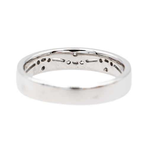 Bague 50.5 Bague Alliance Or blanc Diamant 58 Facettes 3157393CN