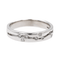 Bague 50.5 Alliance - Bague en or blanc 18 carats pavée de diamants 58 Facettes 3157393CN