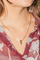 Collier Collier en or jaune 18 carats avec diamant taille brillant 0,16 ct 58 Facettes 3164017CN