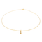 Collier Collier en or jaune 18 carats avec diamant taille brillant 0,16 ct 58 Facettes 3164017CN
