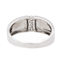 Bague 56 Bague trilogie en or blanc 18 carats et diamants 58 Facettes 3167516CN