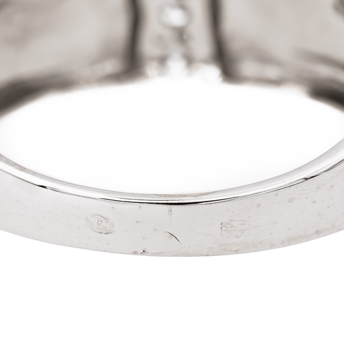 Bague 56 Bague Trilogie Or blanc Diamant 58 Facettes 3167516CN