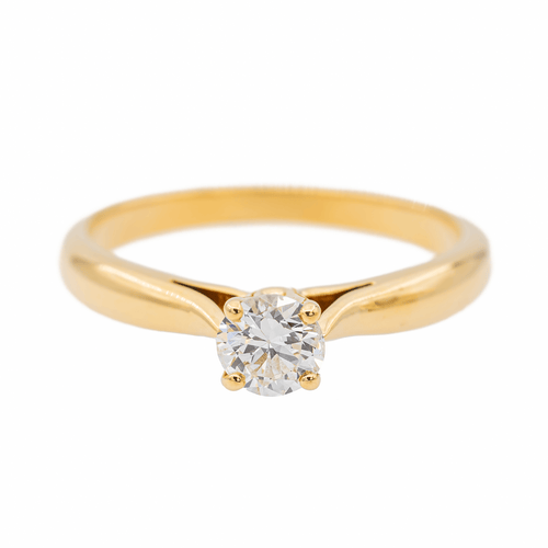 Bague 50 Bague Solitaire Or jaune Diamant 58 Facettes 3172811RV
