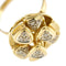 Bague 54 Bague fleur en or jaune 18 ct et diamants 58 Facettes 31805