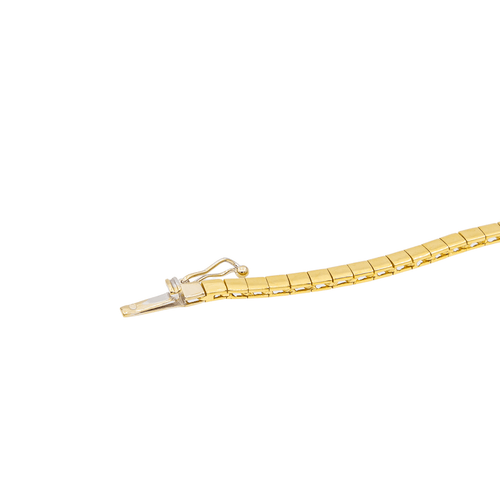 Collier Collier en or jaune 18 carats avec émeraude et diamants 58 Facettes 3182200CN