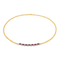 Collier Collier Or jaune, Or blanc Rubis, Diamant 58 Facettes 3182204CN