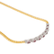 Collier Collier Or jaune, Or blanc Rubis, Diamant 58 Facettes 3182204CN
