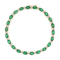 Bracelet Bracelet Or jaune, Or blanc Emeraude, Diamant 58 Facettes 3182205CN