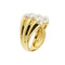Bague Bague à perles en or jaune 18 ct 58 Facettes 31844