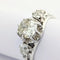 Bague 54 Bague ancienne en or blanc 18 carats et diamants 58 Facettes 31885