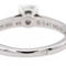 Bague 49 Cartier 1895 - Bague solitaire en platine et diamant 58 Facettes 3202700RV