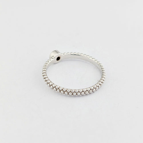 Bague 51 Mauboussin - Bague solitaire Goutte de jour en or blanc et diamant 58 Facettes 32038