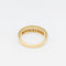Bague 53 Demi-alliance en or jaune 18 carats et diamants 58 Facettes 32182
