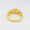 Bague 57 Bague en or jaune 18 carats et diamants 58 Facettes 32184