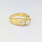 Bague 57 Bague en or jaune 18 carats et diamants 58 Facettes 32184