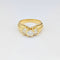 Bague 57 Bague en or jaune 18 carats et diamants 58 Facettes 32184
