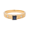 Bague 51 Bague Or rose Saphir, Diamant 58 Facettes 3218748CN