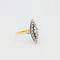 Bague 53 Bague marquise en or jaune 18 carats et diamants 58 Facettes 32190