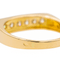 Bague 59 Bague pavée en or jaune 18 carats et diamants 58 Facettes 3221908CN