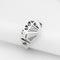 Bague 63.5 Flavparis x Le Diamantaire Chic and Bling - Bague chevalière en or blanc 18 carats 58 Facettes 32227