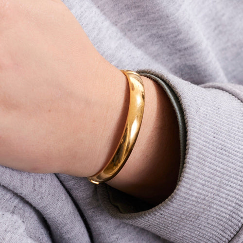 Bracelet Bracelet jonc en or jaune 58 Facettes DV0331-1