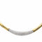 Collier Collier Or jaune, Or blanc Diamant 58 Facettes 3230358CN