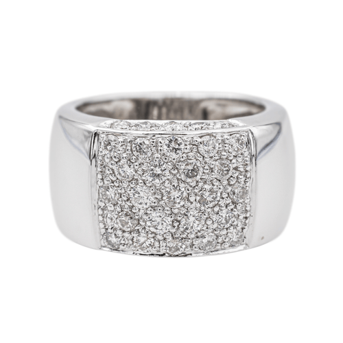 Bague 51 Bague Or blanc Diamant 58 Facettes 3230359CN