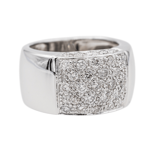 Bague 51 Bague Or blanc Diamant 58 Facettes 3230359CN