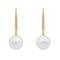 Boucles d'oreilles Boucles d'oreilles Or jaune Perle, Diamant 58 Facettes 3230368CN