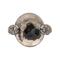 Bague 51 Pomellato Tango - Bague cocktail en or rose, quartz fumé et diamants 58 Facettes 3230375CN