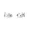 Boucles d'oreilles Piaget - Boucles d’oreilles en or blanc avec saphirs et diamants 58 Facettes 3230379CN