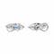 Boucles d'oreilles Piaget - Boucles d’oreilles en or blanc avec saphirs et diamants 58 Facettes 3230379CN