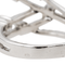 Bague 55 Bague en or blanc 18 carats pavée de saphirs et diamants 58 Facettes 3230381CN