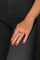 Bague 54 Bague Or blanc Emeraude, Diamant 58 Facettes 3233029CN