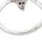 Bague 54 Bague en or blanc 18 carats avec émeraude et diamants 58 Facettes 3233029CN