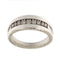 Bague 54 Chimento Aeternitas - Bague alliance en or blanc 18 kt et diamants 58 Facettes 32439