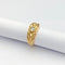 Bague 53 Bague bandeau en or jaune 18 carats avec diamant 0,10 ct 58 Facettes 32399