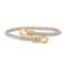 Bracelet Fred Force 10 - Bracelet jonc en acier et or jaune 58 Facettes 3241064CN